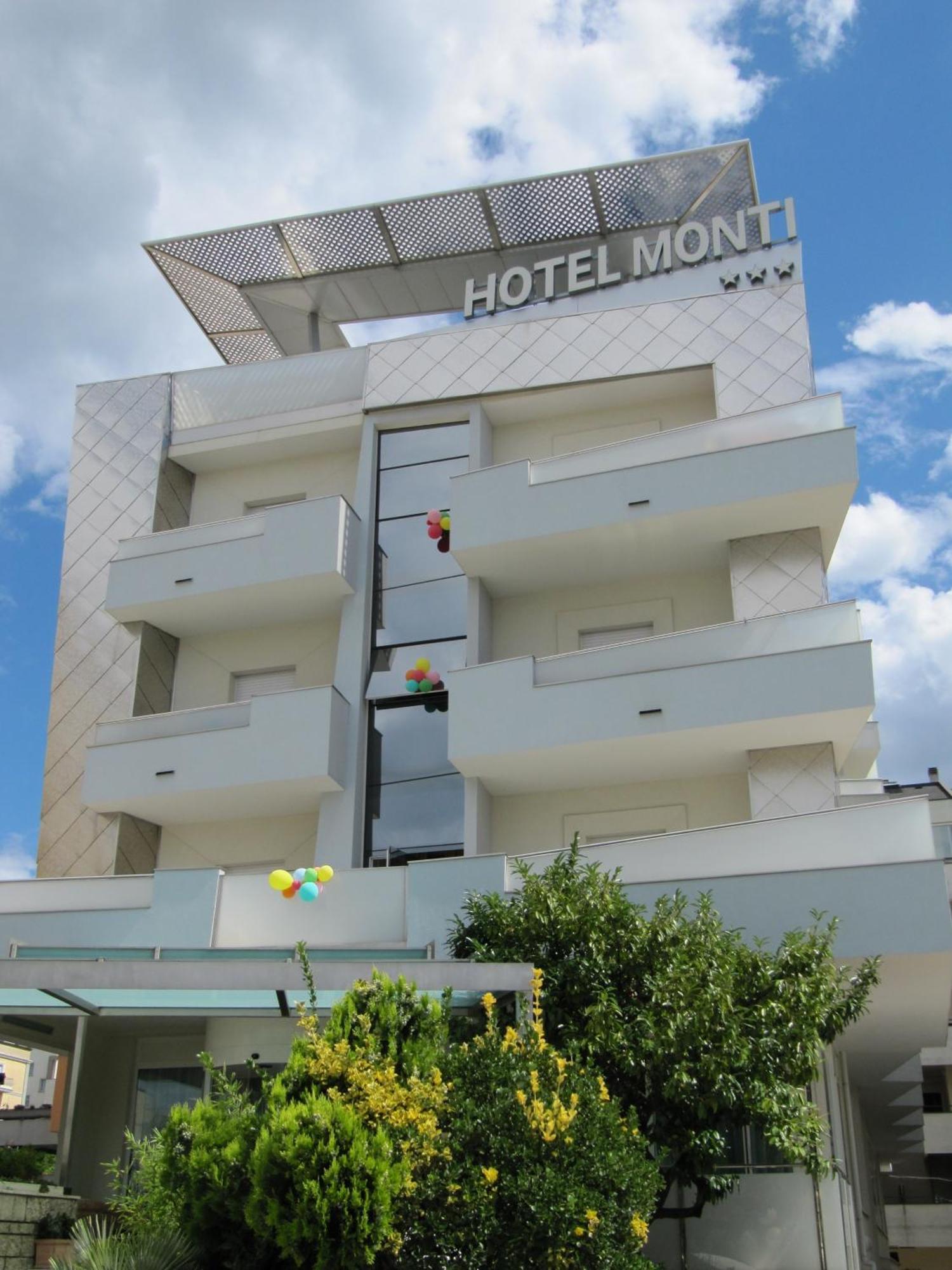 Hotel Monti Rimini Bagian luar foto